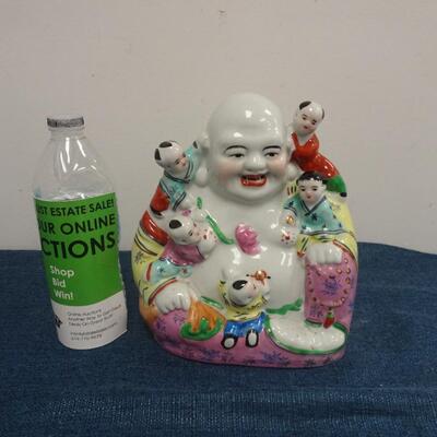 LOT 188. LAUGHING BUDDHA FIGURINE