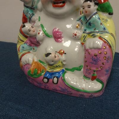 LOT 188. LAUGHING BUDDHA FIGURINE
