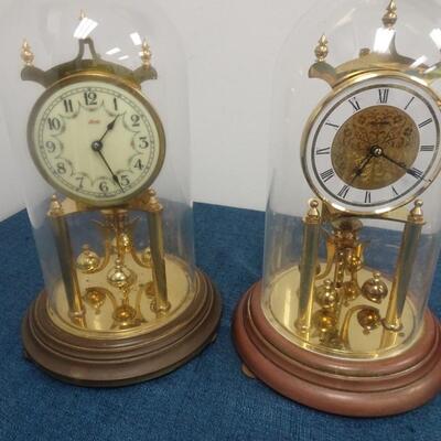 LOT 192. FOUR ANNIVERSARY CLOCKS (NOT TESTED)