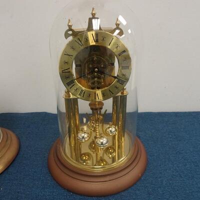 LOT 195 TWO ANNIVERSARY CLOCKS