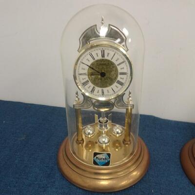 LOT 195 TWO ANNIVERSARY CLOCKS