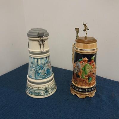 LOT 198. TWO STEINS