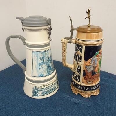 LOT 198. TWO STEINS