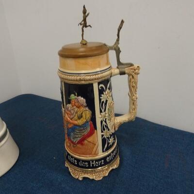 LOT 198. TWO STEINS