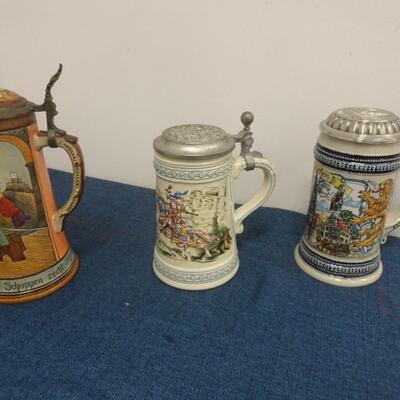 LOT 199 THREE STEINS