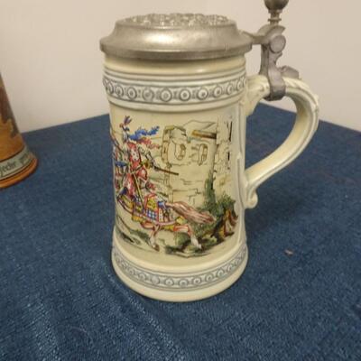 LOT 199 THREE STEINS