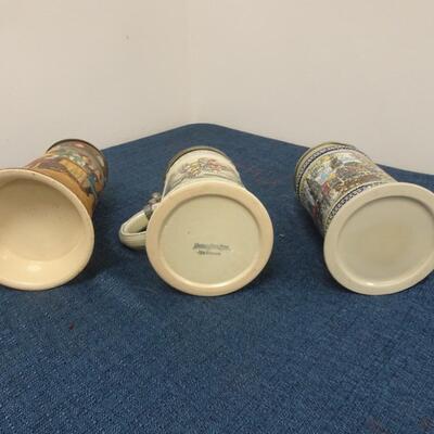 LOT 199 THREE STEINS