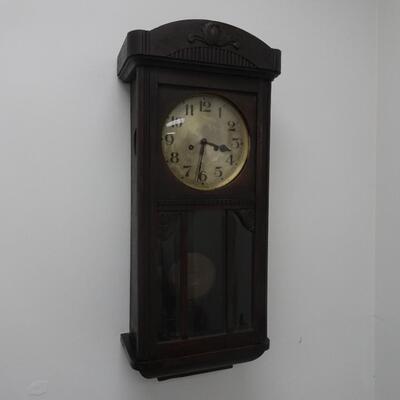 LOT 205 GUSTAV BECKER WALL CLOCK