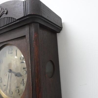 LOT 205 GUSTAV BECKER WALL CLOCK