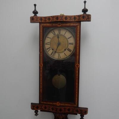 LOT 206. WALL CLOCK