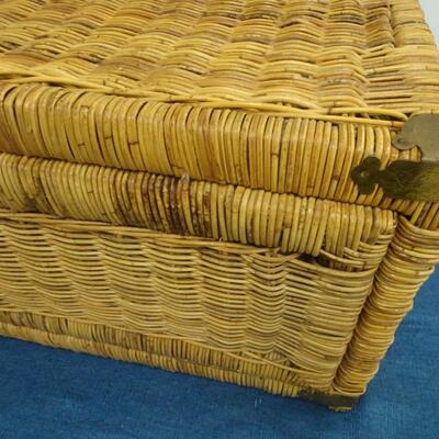 LOT 208 WICKER DRAWER AS IS CONDITION