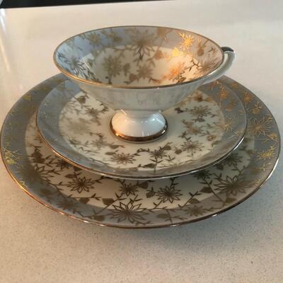 Schumann 61 Tea Cup, Saucer & Cake Plate Set