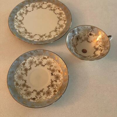 Schumann 61 Tea Cup, Saucer & Cake Plate Set