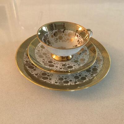 Bavaria Tea Cup, Saucer and Cake Plate