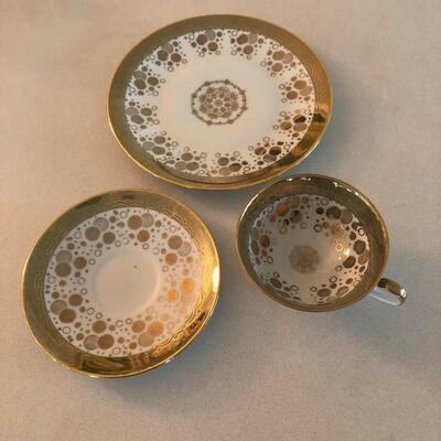 Bavaria Tea Cup, Saucer and Cake Plate