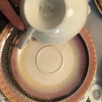 Bavaria Tea Cup, Saucer and Cake Plate