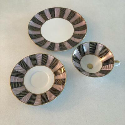 Bavaria Tea Cup,  Saucer and Cake Plate