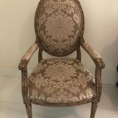 Vintage Designer Upholstered Occasional Chairs
