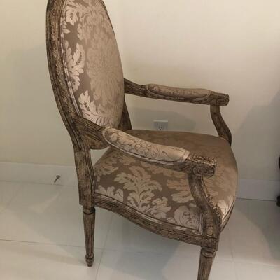 Vintage Designer Upholstered Occasional Chairs