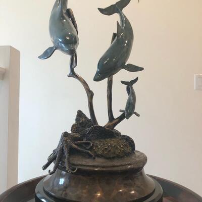 Deniz Has Dolphin Sculpture