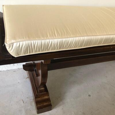 Indonesian Teak Bench with Optional Cushion