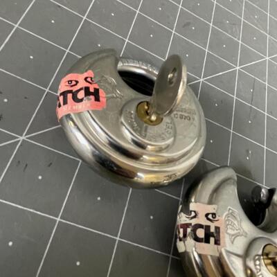 #17 Pair of Cylinder Locks with Keys