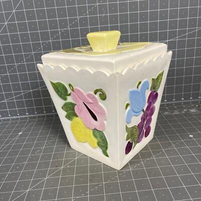 #41 Blue Bird Canister with Lid