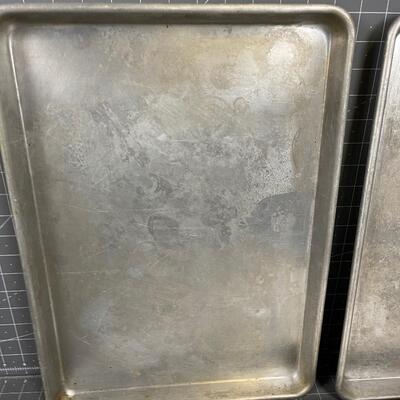 #60 3 Cookie Sheets 18 x 13 