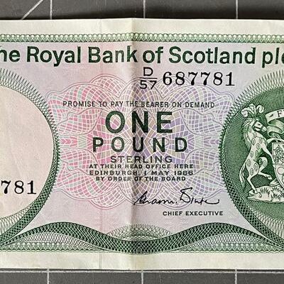 #64 Royal Bank of Scotland Bank Note 