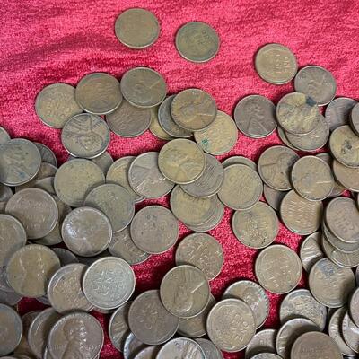 #66 Collection of Wheat Pennies (Unsearched)