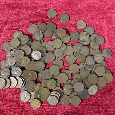 #66 Collection of Wheat Pennies (Unsearched)