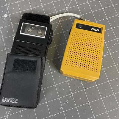 #76 Mini Cassette Recorder and a Transistor Radio 