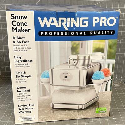 #115 Warring Pro Snow Cone Maker