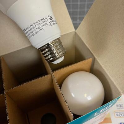 #143 3 Boxes of Light Bulbs 