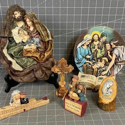 #167 Christian Themed holiday Collectibles 