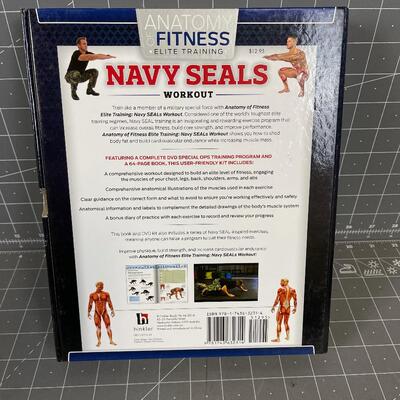 #183 Navy Seals Work Out Book and DVD New in the Box 