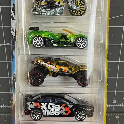 #196 Hot Wheels X Games 5-Pack set of Cars 