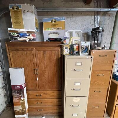 Lot 8: Cabinets and more