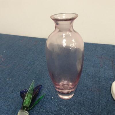 LOT 227. BOTTLE AND FIGURINE
