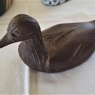 Lot #4  Lot of 3 Carved/Painted Ducks