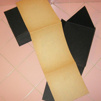 MS Vintage Handmade Christmas Cards 30 Angel Noel Parchment Black Envelopes