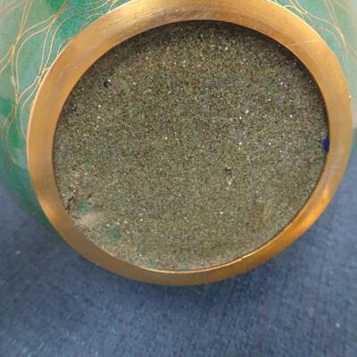 LOT 240 CLOISONNE URN