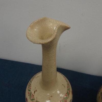 LOT 244. VASES