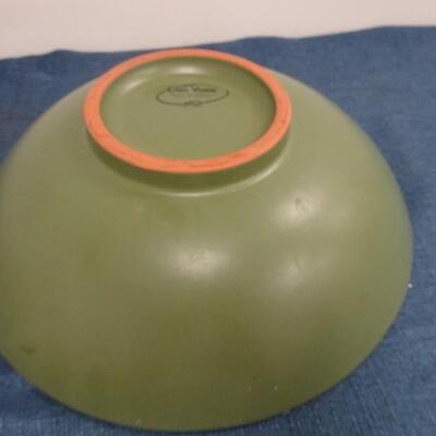 LOT 246. CASA VERDE BRAND BOWL