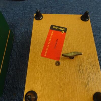LOT 248. 1/10 SCALE BIKE MISSING ONE PEDAL AND TWO MUSIC BOXES