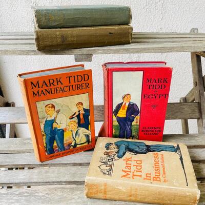 AA   GROUP OF BOYS ANTIQUE ADVENTURE SERIES BOOKS