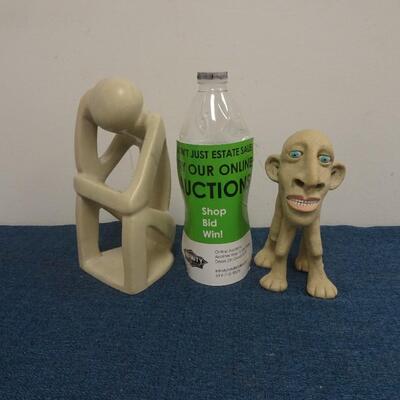 LOT 252. ABSTRACT FIGURINES
