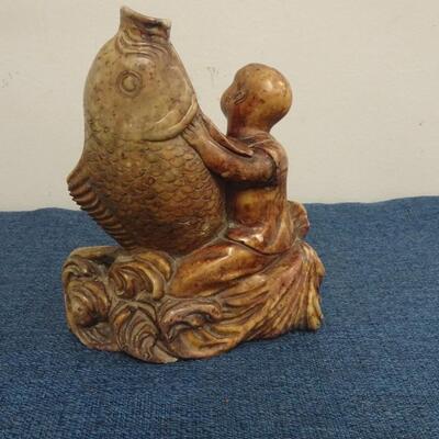 LOT 253. STONE CARVING