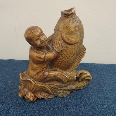 LOT 253. STONE CARVING