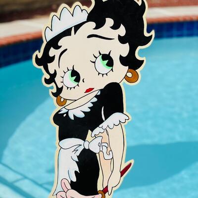 AA   BOOP-OOP-A-DOOP !  BETTY BOOP CUT OUT STANDING FIGURE FRENCH MAID OUTFIT